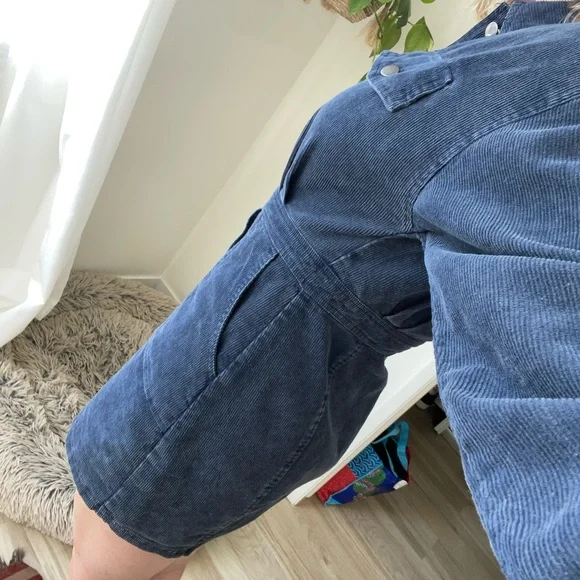 William B Navy Cord Dress - Picture 5 of 6